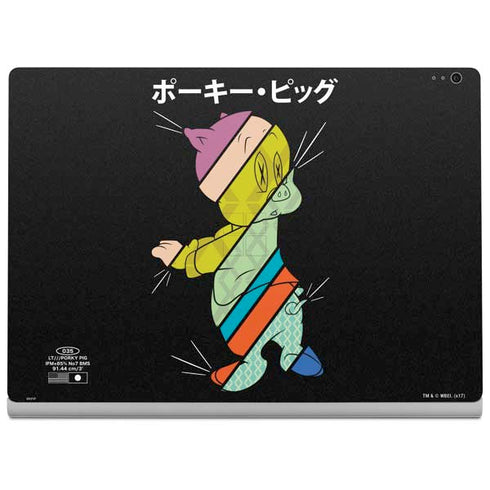 Looney Tunes Porky Pig Sliced Juxtapose Surface Book 2 13.5in Skin